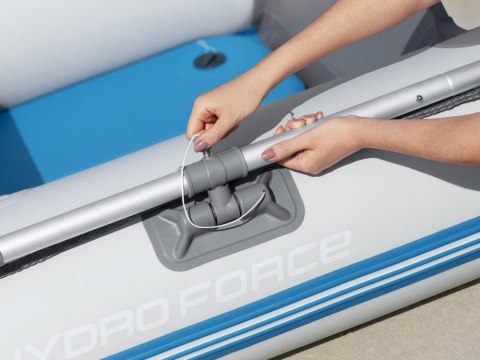 Bestway Dmuchany ponton CASPIAN 230x130x33cm - zestaw wiosła + pompka 65046