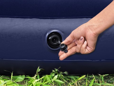 Bestway Materac kempingowy 1-os. 185x76cm - wbudowana pompka nożna 67223