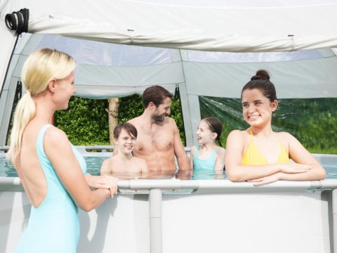 Bestway OSŁONA BASENOWA 2w1 - pawilon na basen i altana ogrodowa 58612