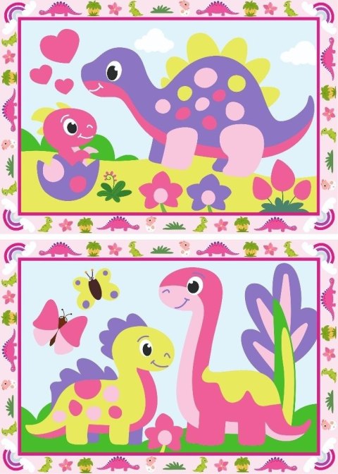 CreArt Junior Colorful Dinos