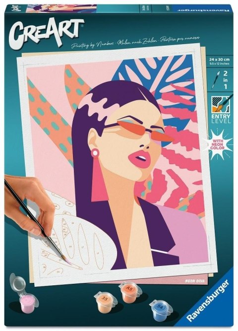 CreArt Neon Pink Lady