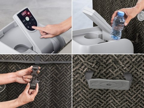 Lay-Z-Spa Cabo SMART HydroJet Jacuzzi BESTWAY