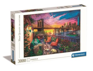 Puzzle 3000 Manhattan Balcony Sunset