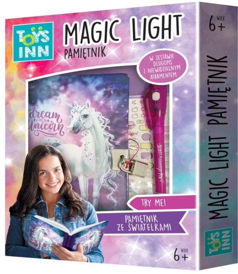 Toys Inn: Pamiętnik Magic Light Unicorn