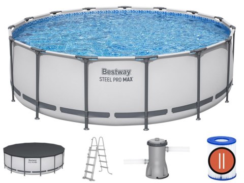 Bestway Basen STELAŻOWY 457x122cm 11w1 56438