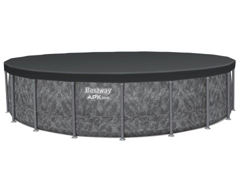 Bestway Basen stelażowy całoroczny 610x 132cm APX365 pompa drabinka 561KE