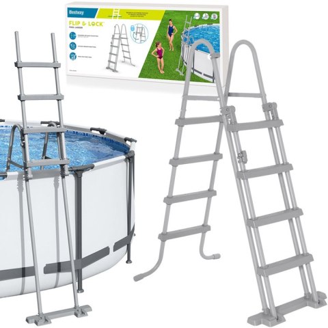 Bestway DRABINKA do basenu 122cm 58331