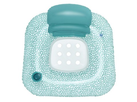 Bestway Dmuchane koło do plywania FOTEL + uchwyt na kubek 102x94cm 43097