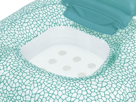 Bestway Dmuchane koło do plywania FOTEL + uchwyt na kubek 102x94cm 43097