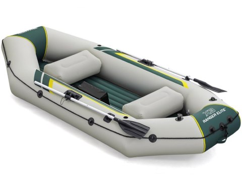 Bestway Dmuchany ponton RANGER ELITE X3 295x130x46cm + wiosła 65160