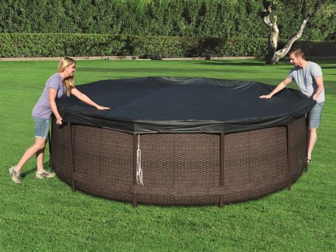 Bestway Pokrywa na basen stelażowy 305cm 58036