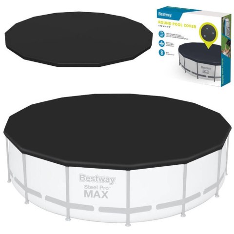 Bestway Pokrywa na basen stelażowy 457cm 58038