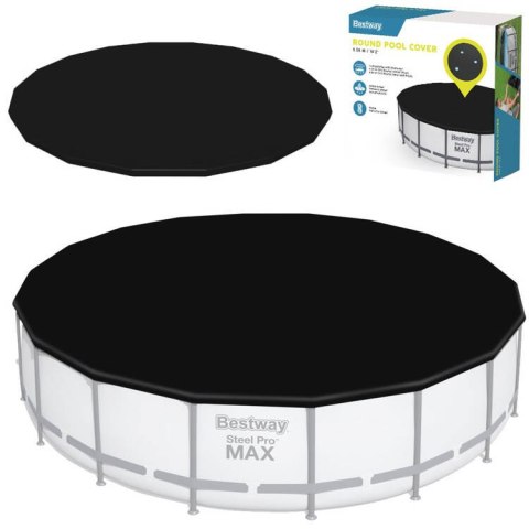Bestway Pokrywa na basen stelażowy 549cm plandeka ochronna 58039