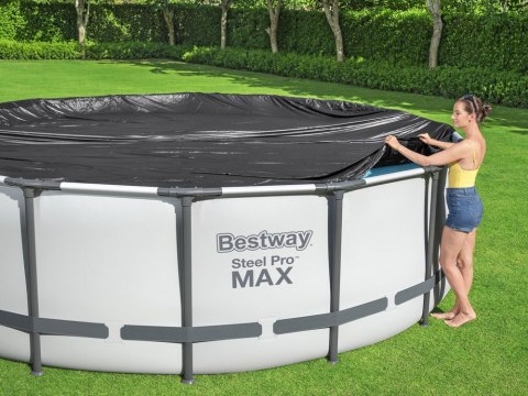 Bestway Pokrywa na basen stelażowy 549cm plandeka ochronna 58039