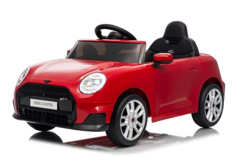 Pojazd Mini Cooper Czerwony