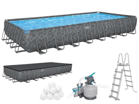 Bestway Basen stelażowy CAŁOROCZNY 956x488x132cm 7w1 561KJ