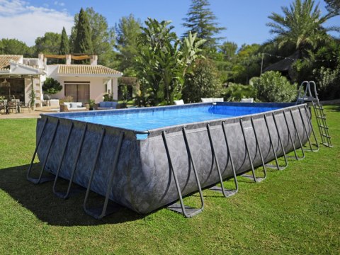 Bestway Basen stelażowy CAŁOROCZNY APX 365 732x366cm pompa drabinka 561KG