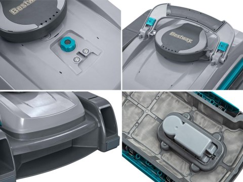 Bestway Bezprzewodowy odkurzacz basenowy AquaTronix ProG300 + skimmer 58942