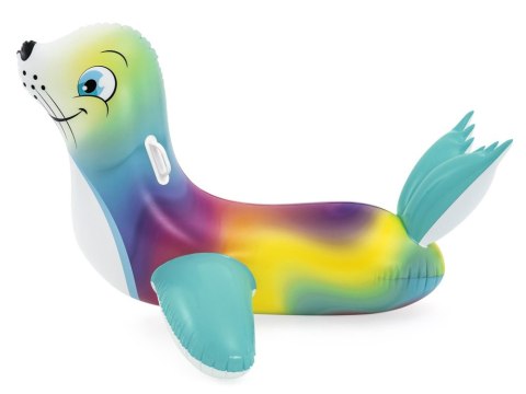 Bestway Dmuchany materac do pływania FOKA z uchwytami 157x114cm 41479