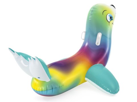 Bestway Dmuchany materac do pływania FOKA z uchwytami 157x114cm 41479