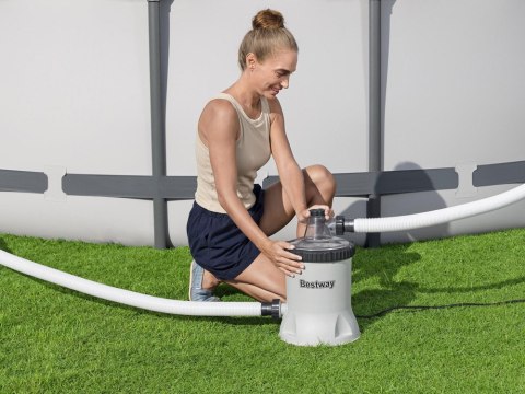 Bestway Pompa filtrująca do basenu 5678 l/h na kulki filtracyjne 58870