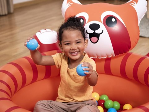 Bestway Suchy basen z kulkami Czerwona PANDA 107x94cm + 50 kulek 52702