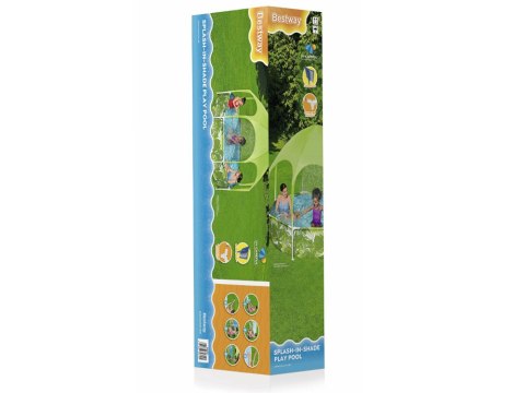 Bestway basen stelażowy z daszkiem 244x51 cm 56432