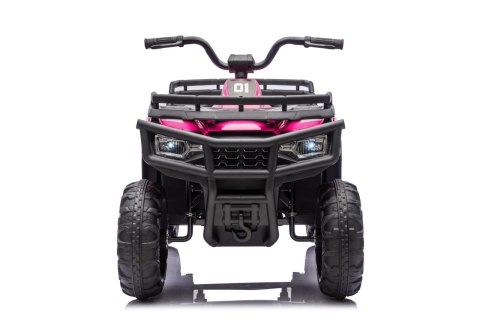 Pojazd Quad 4x4 ATV WOLF Różowy