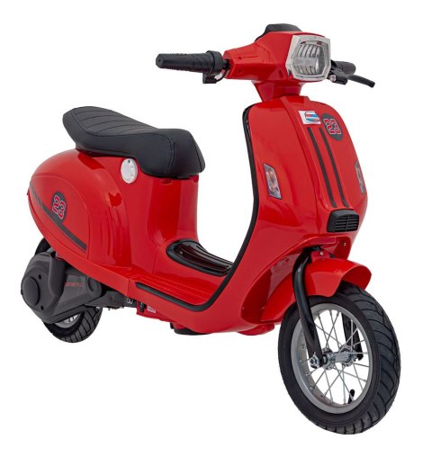 Pojazd Skuter Retro 23 Czerwony