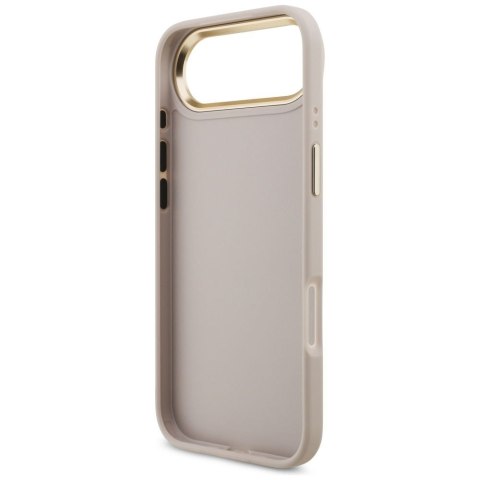 GUESS futerał do IPHONE 17 Air GUHCP17M4GMGCPI (PU W/ Big 4G Classic Logo) złoto różowy
