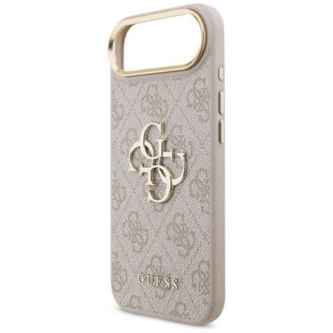 GUESS futerał do IPHONE 17 Air GUHCP17M4GMGCPI (PU W/ Big 4G Classic Logo) złoto różowy