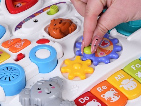 Interaktywny Stolik Edukacyjny dla Malucha Kolorowa Zabawa i Nauka ZA6134