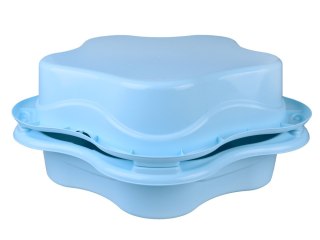 Piaskownica zamykana plastikowa MUSZELKA 2w1 basenik Kraina Lodu SP0884