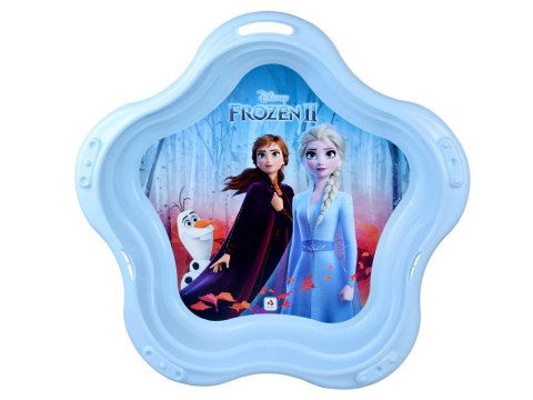 Piaskownica zamykana plastikowa MUSZELKA 2w1 basenik Kraina Lodu SP0884