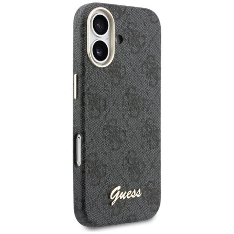 GUESS futerał do IPHONE 17 kompatybilny z MagSafe GUHMP17S5P4FWMSK (PU FW 4G Script) czarny