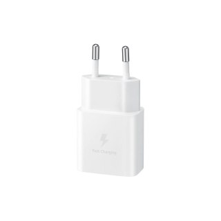 SAMSUNG oryginalna ładowarka sieciowa Typ C + kabel Typ C do Typ C PD 3A 15W EP-T1510XWEGEU biała blister