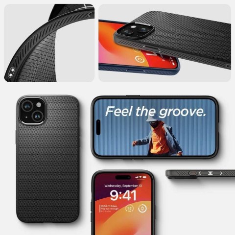 SPIGEN futerał LIQUID AIR do IPHONE 16 Plus matte black