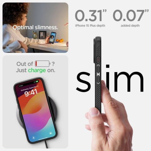 SPIGEN futerał LIQUID AIR do IPHONE 16 Plus matte black