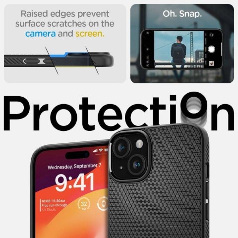 SPIGEN futerał LIQUID AIR do IPHONE 16 Plus matte black