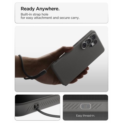 SPIGEN futerał LIQUID AIR do SAMSUNG S26 Ultra marble grey