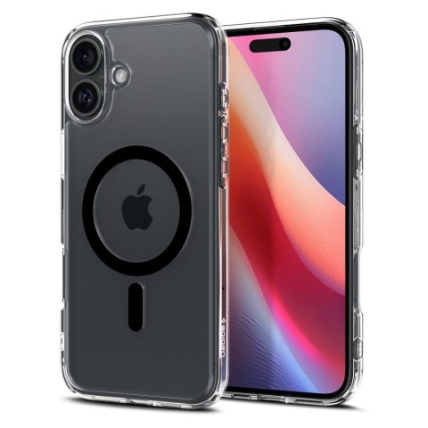 SPIGEN futerał ULTRA HYBRID MAG kompatybilny z MagSafe do IPHONE 16 Plus black