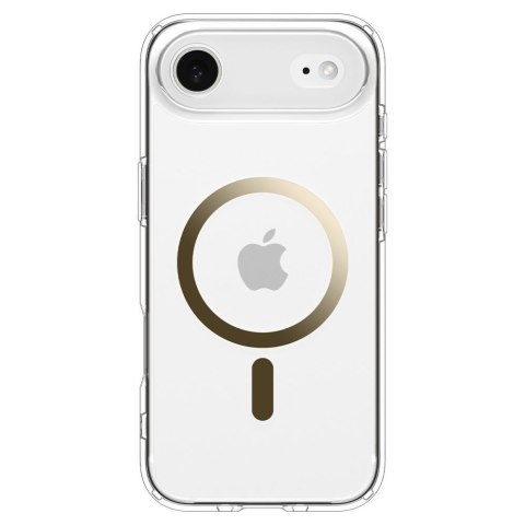 SPIGEN futerał ULTRA HYBRID MAG kompatybilny z MagSafe do IPHONE 17 Air clear gold