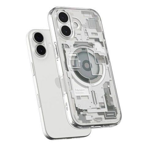 SPIGEN futerał ULTRA HYBRID MAG kompatybilny z MagSafe do IPHONE 17 zero one natural titanium