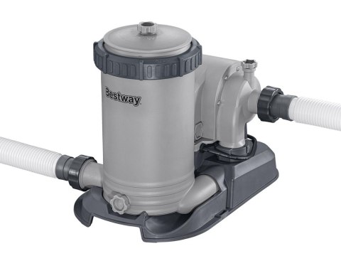 Basen stelażowy Bestway 610x366x122 deska 10w1 pompa drabinka + LED 56719