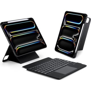DUX DUCIS etui DK składane z klawiaturą bezprzewodową do iPad Pro 11 (2024) czarne