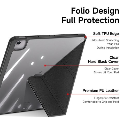 DUX DUCIS etui MAGI z miejscem na rysik do iPad Air 13 (2024) czarne