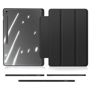 DUX DUCIS etui TOBY z miejscem na rysik do SAMSUNG Tab S10 FE Plus czarne