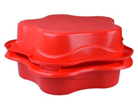 Piaskownica zamykana plastikowa MUSZELKA 2w1 basenik Myszka Mickey SP0884