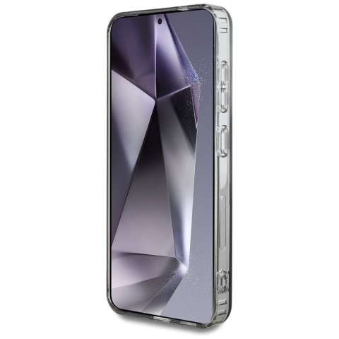 GUESS futerał do SAMSUNG S25 GUHMS25SHFGEREK (Magnetic IML Glitter Circle) czarny