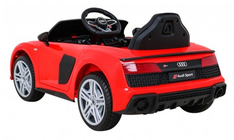 Audi R8 LIFT Samochodzik na akumulator Czerwony